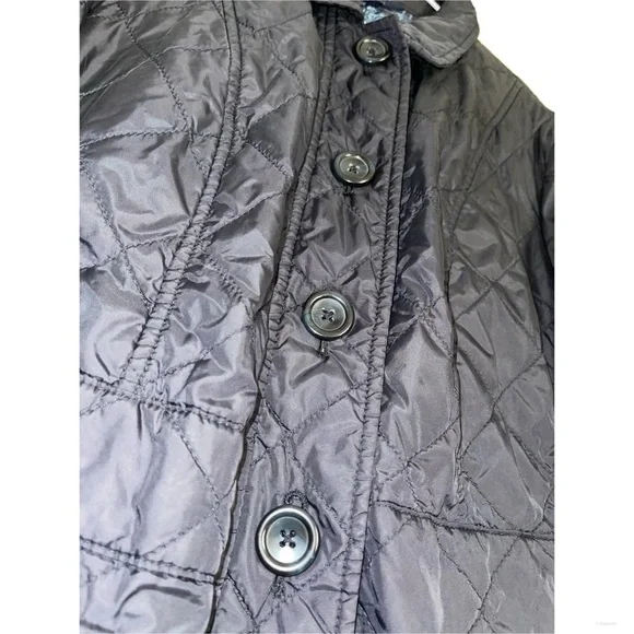 LANDS’ END INSULATED QUILTED BARN COAT - Picture 3 of 5